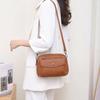 New Autumn and Winter Versatile Casual Shoulder Bag, Fashionable Soft Leather Small Bag, Genuine Leather Messenger Women's Bag