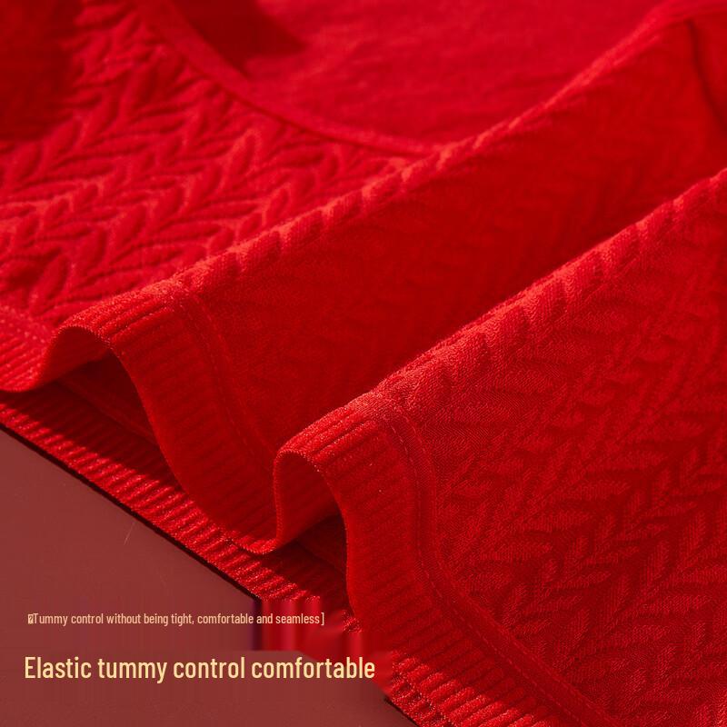 LANGSHA Women's Cotton Blend Seamless Underwear 3-Pack