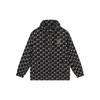 MLB Monogram Vintage Casual Sports Full Print Hooded Jacket Unisex Jackets Black 3AWJM0143-50BKS