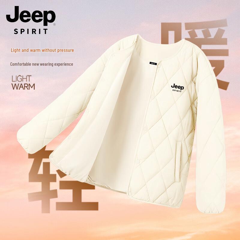 

JEEP SPIRIT Men s Collarless Padded Winter Jacket M