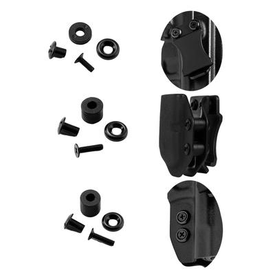 4 Sets Slotted Posts and Cross Head Screw DIY Kydex Leather Holster Screw Versatile Screw Accessories for Leathercraft