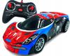 Samochód Sportowy Spiderman Zdalnie Sterowany Auto Na Pilota R/C Światła