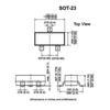 100PCS AO3401 A19T SOT-23 30V P-Channel MOSFET TRANSISTOR SMD 30V 4A P-Mos AO3401A SOT23 Transistors