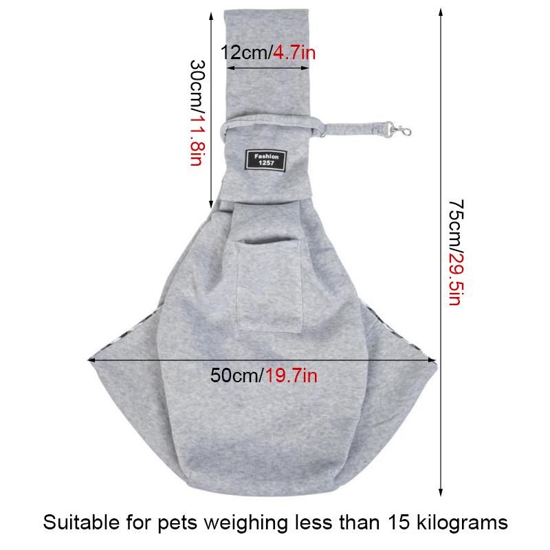 Outdoor Travel Shoulder Bags For Pets, Dog Carrier Bag, Puppy Sling Bag, Pet Carrying Supplies