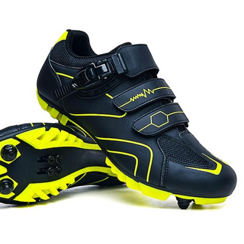 New Men's Cycling Sneakers with Cleats Speed Cycling Shoes for Women, Rubber Soled Cycling Shoes