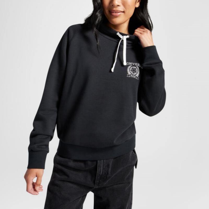 Converse Sweatshirt Women's Black 10026107-A01
