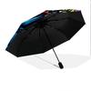 Wednesday Dark Legacy Folding Umbrella 8 Paraphenoid Bones Suitable For All Seasons Umbrella Three Folds Umbrella