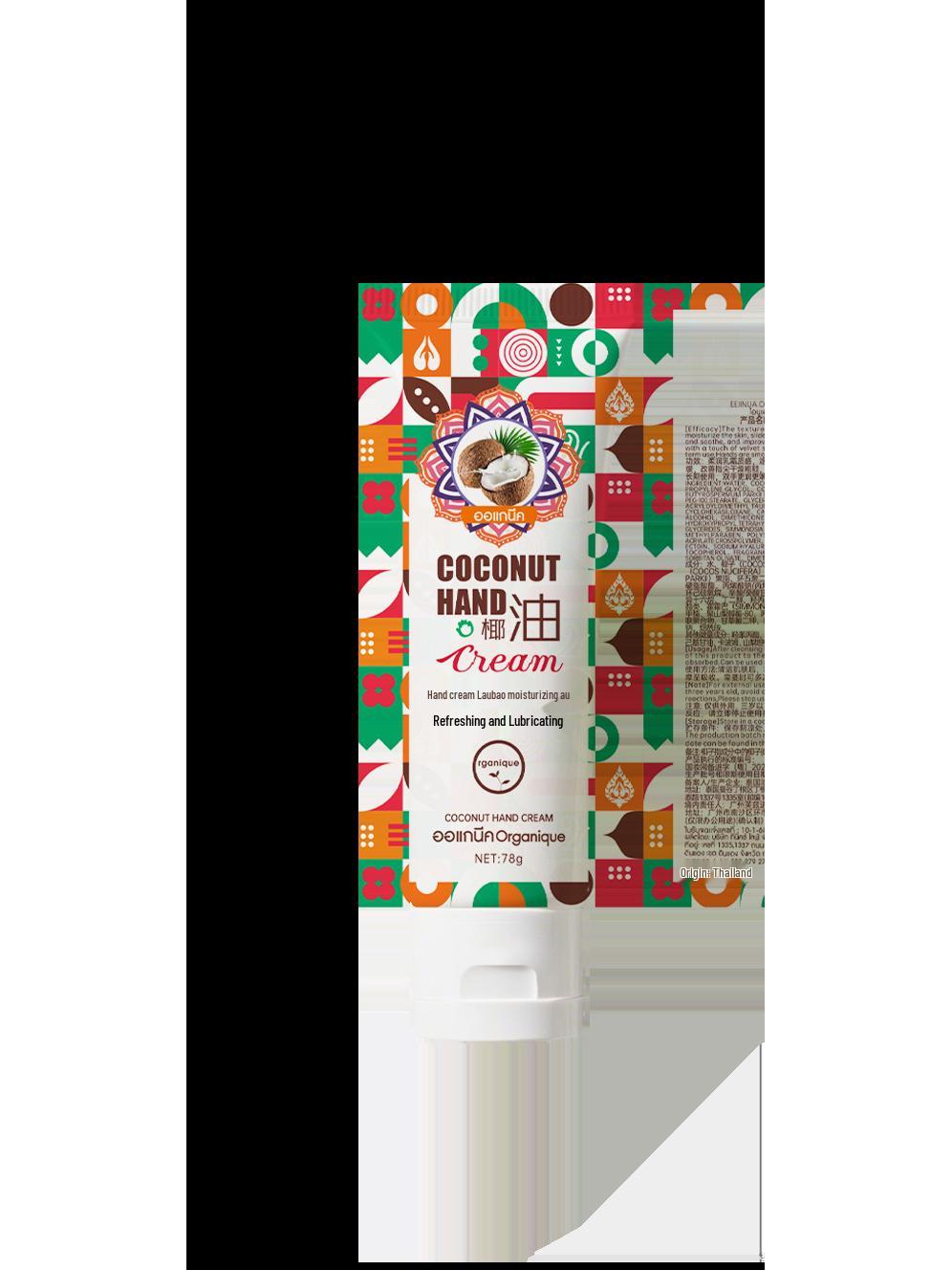 Oukanni Horse Oil & Coconut Hydrating Hand Cream - Soothing & Anti-Chapping Moisturizer