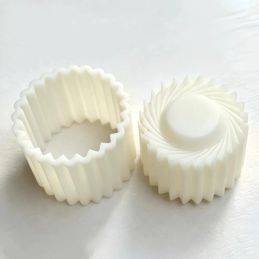 Non-Stick Hand Press Mooncake Mold Double‑Sided DIY Pastry Stamp Cookie Pastry Mold  Gift Making
