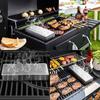 Stainless Steel Smoker Box Grill Tool for Smoking Wood Chips and Charcoal 