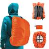 [Frelaxy] Backpack Cover Rain Cover - Over 2x Waterproof - 8 Colors, 5 Sizes (M, Orange)