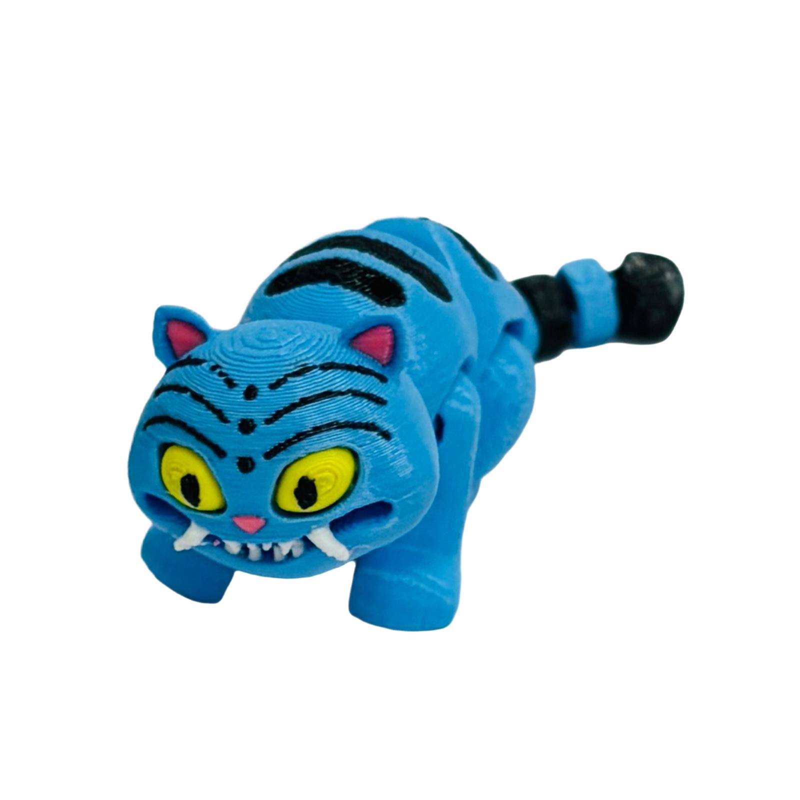 Cute 3D Printed Articulated Figurine One Size