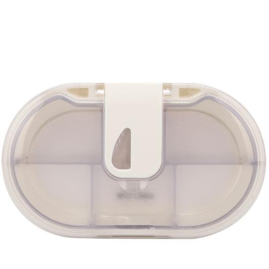 

Органайзер для таблеток, еженедельные контейнеры для лекарств, держатель для планшетов с разделителем таблеток, белый