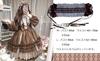 Hosaku Co., Ltd. Long Sleeve Lolita Dress, Cosplay, Gothic Lolita, Mori Girl, Cute Girls, Ruffled, Ladylike, Everyday Wear, Christmas, Halloween, Cost