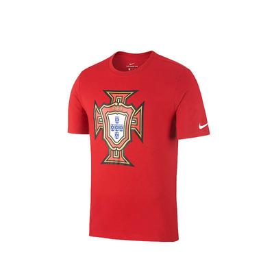 Camisa de Futebol Casual de Manga Curta com Gola Redonda Respirável para Homens Portugal Copa do Mundo tops 909844-687