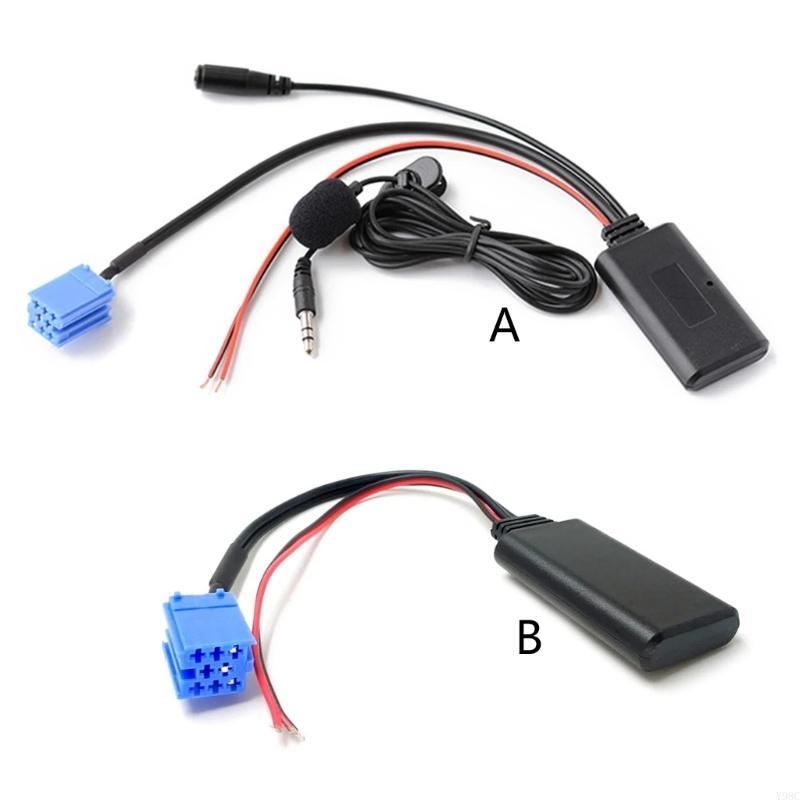 8Pin Connector Cable Adapter Car Wireless AUX Adapter for Radio Radio Accessories 4