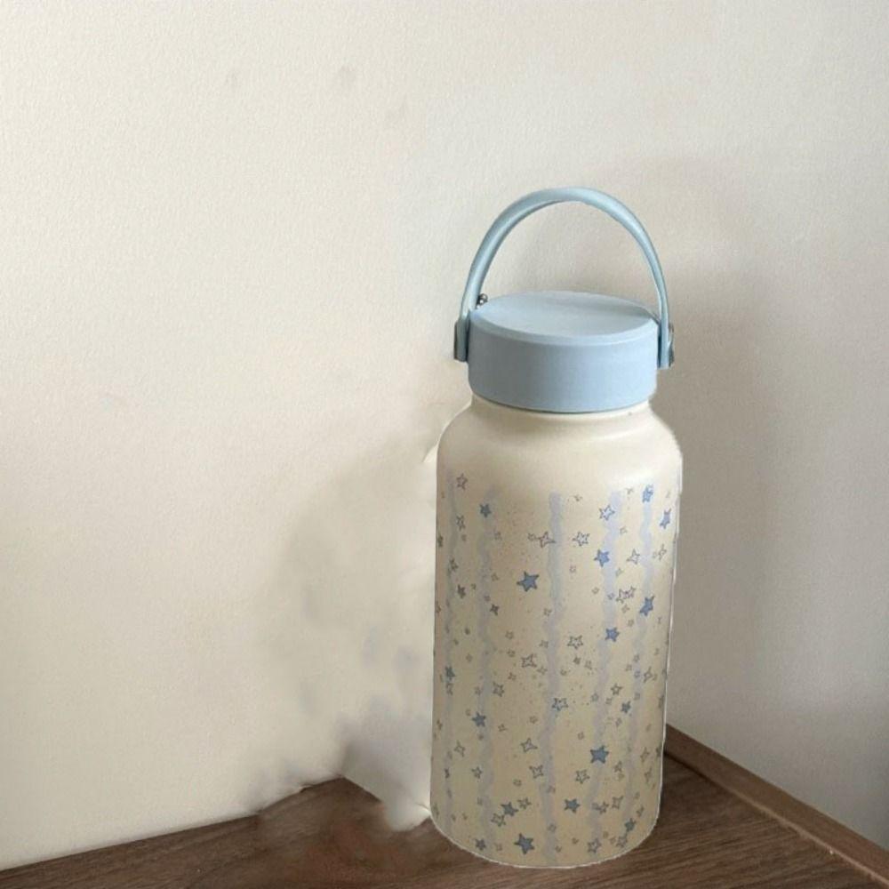 Leak-proof Insulated Cup 900ml Vacuum Flasks Water Bottle Stainless Steel Cup  Cold Drink