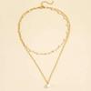 Trendy Japanese & Korean Multi-Layer Pearl Choker Necklace for Women