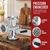 Suction Cup Base Manual Meat Grinder Aluminum Alloy Hand Crank Mincer  Sausage Making