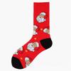Christmas Crew Socks Funny Novelty Ankle Socks Cartoon Christmas Socks Casual Booties Socks Calf Socks for Women Men
