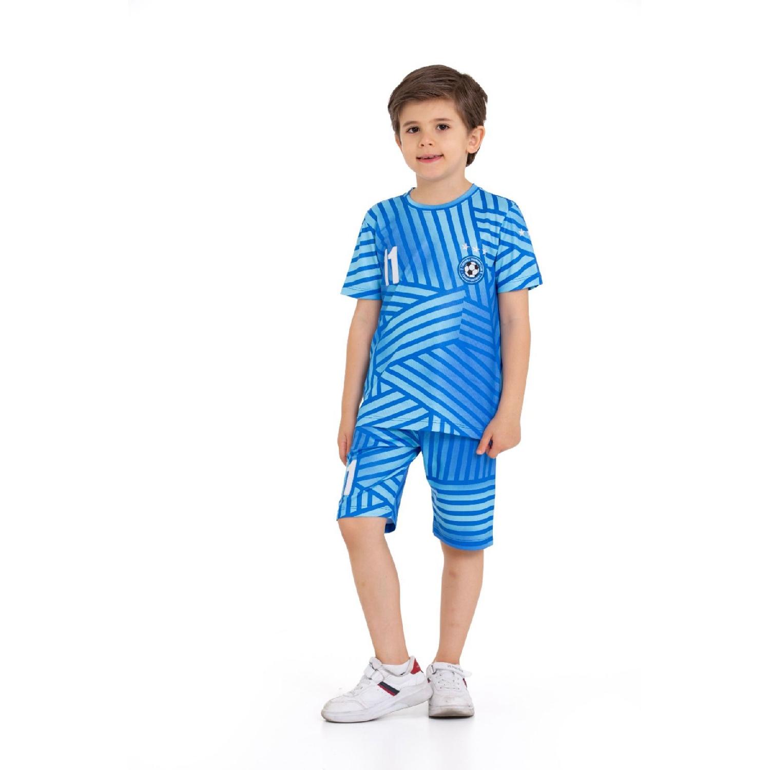 

Летние шорты и повседневный костюм-капри для мальчика 3-4 Yaş