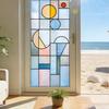 Static Glass Sticker Glue-Free Installation Electrostatic Window Film No Residue Waterproof Sunproof Privacy Film Day & Night Privacy Protection &