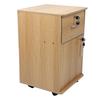 Mobile File Cabinet Multiple Drawers Sturdy Under Desk Rolling File Cabinet with Locks Wheels for