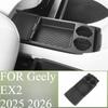 Fit Center Console Lower Storage Box Non Slip Mat No Drill Installation Auto Interior Organizer Tray For Geely EX2 2025 2026