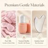3/4/5/9Pcs Silk Sleep Set Eye Mask Satin Bonnet Memory Foam Pillow Gua Sha Ice Roller Face Massager Women Gift Style Accessories