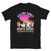 Haleiwa Hawaii North Shore Longboard Surfing Short-Sleeve Unisex T-Shirt