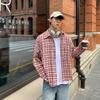 Autumn Cotton Plaid Long-Sleeved Shirt Men's and Women's Neutral Loose Casual Shirt Trendy Ins Couple Coat Top
