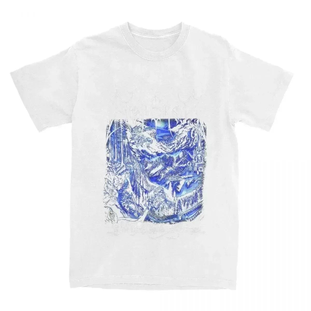 

Black Metal Band Emperor Accessories T-Shirt for Unisex Unisex Song In The Nightside Eclipse Tees O Neck All Seasons 4XL