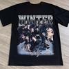 2026 Summer Hot Sale Retro Aespa Winter T-shirt Y2K Men Women Fashion Trendy T-shirt Retro Vintage Graphic Oversized T Shirt
