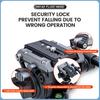 Fotopro Panoramic Fluid Head Drag Pan Head Video Camera Tripod with QR Plate for Vlogging and Live Streaming Video Shooting (MH-6S)