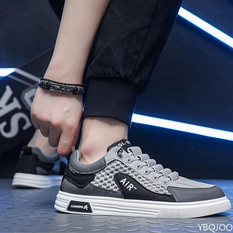 Modische Herren Sportschuhe Sommer Atmungsaktives Mesh Herren Freizeitschuhe Leichte Mesh Atmungsaktive Outdoor Walking Schuhe