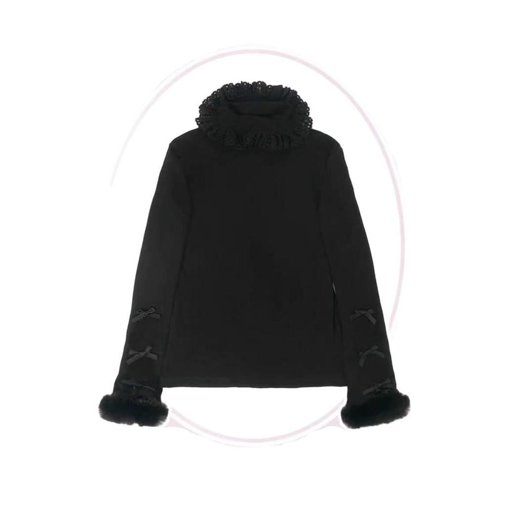 Autumn/Winter Lolita Long Sleeve Warm Top: Soft, Skin-Friendly, Versatile Bestseller