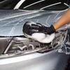 1/20 Stück Autoreinigungsschwammhandschuhe, Autopolierhandschuhe, Waschhandschuhe aus Mikrofaser für Auto, Küche und Haushalt, Reiniger aus Wolle