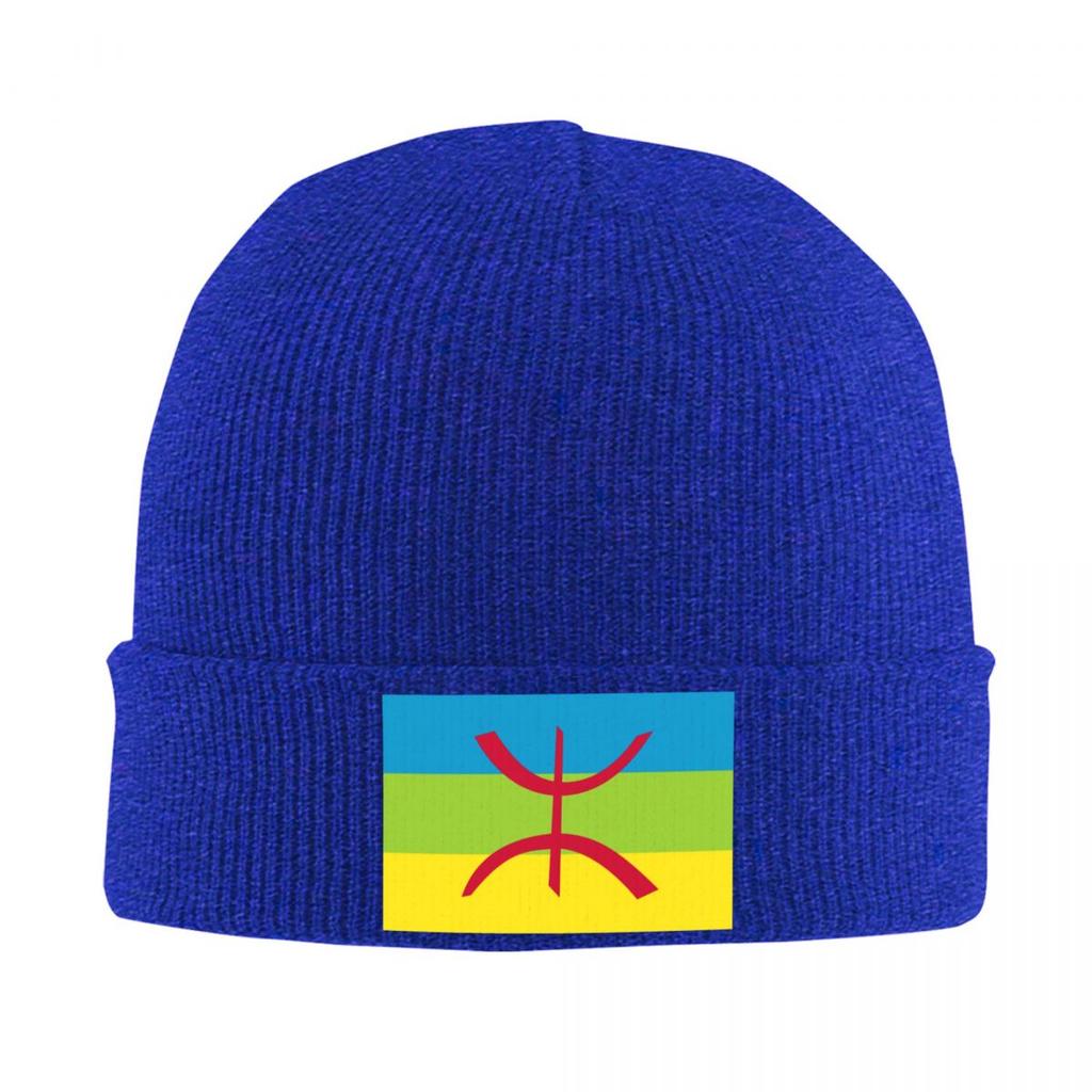 Berber Kabyle Berbers Amazigh Flag Hat Autumn Winter Beanie New Cap Men Women Bonnet