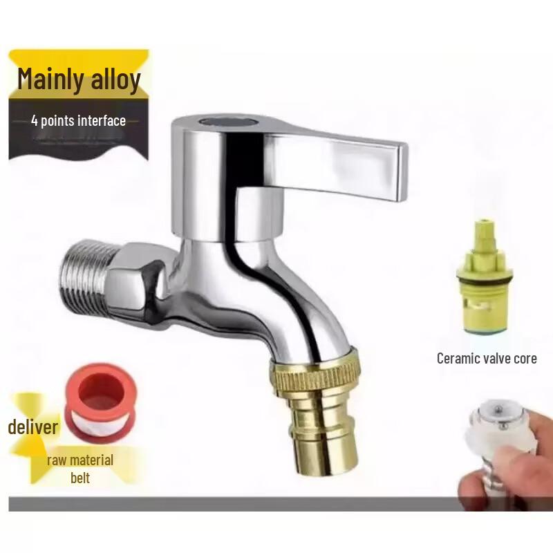 TLXT Multi-functional 3-Way Faucet Splitter