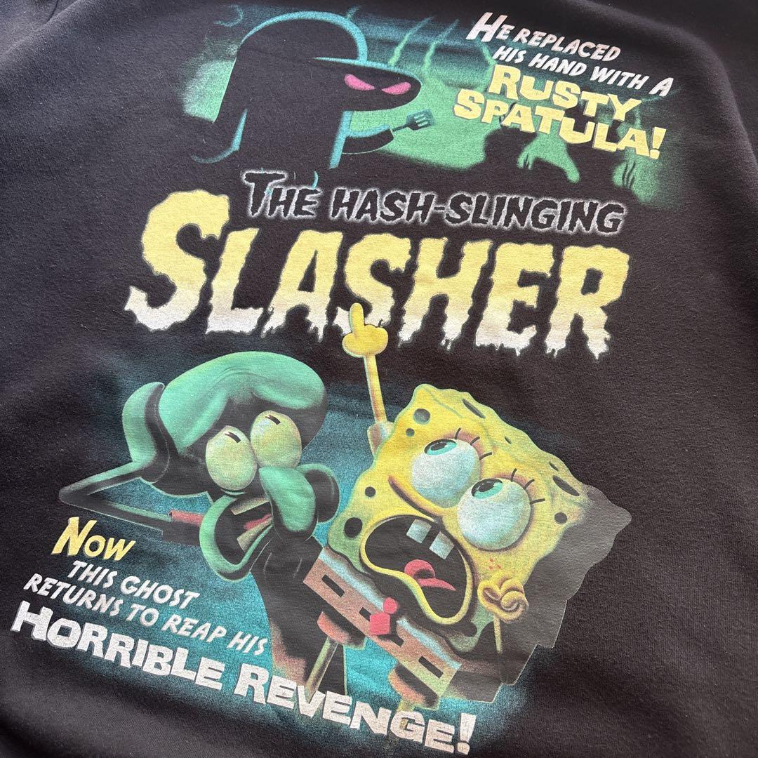 

[USED] Sponge Bob Hoodie, Black, XL, Oversized