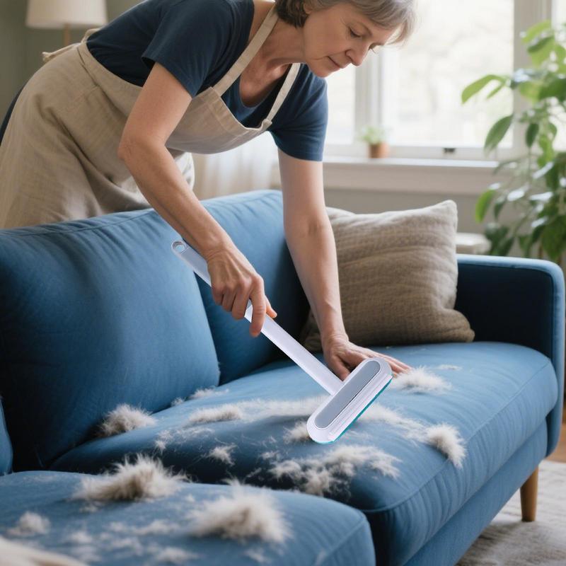 Pet Hair Remover Brush Reusable Portable Dog & Cat Hair Remover Clothes Sofa Carpet Car Seat Lint Brush Cleaning Accessories