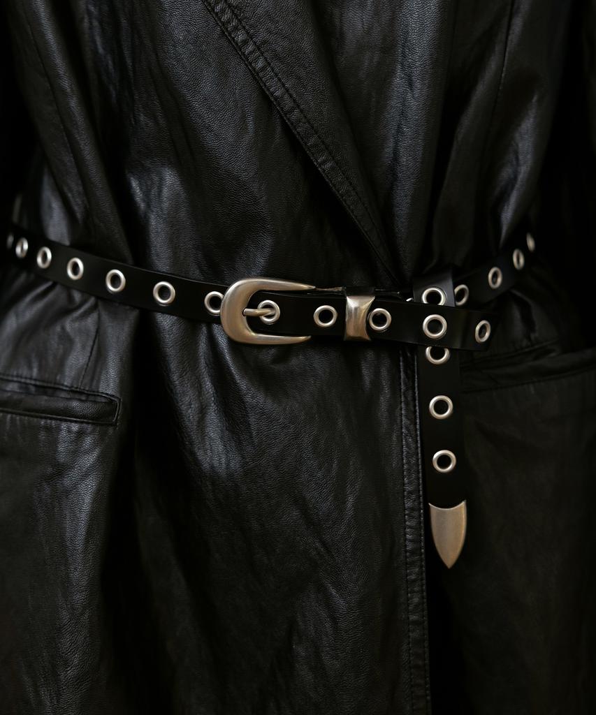 Tatiana Bt8072 Western Eyelet Tip Cowhide Belt 18Mm