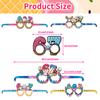 12-36pcs/set 67 Six Seven Theme Decoration Party Supplies Take Photo Paper Glasses Set Includes Banner Cupcake Toppers Ballons