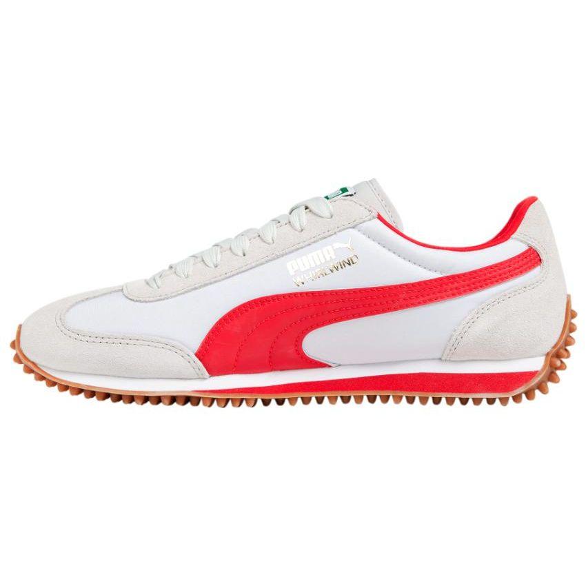 

Puma Кеды Whirlwind Classic из натуральной кожи, повседневные, унисекс, серые, красные, 374849-10 35.5