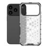 For iPhone 17 Pro Case Honeycomb Shape Shockproof PC+TPU Phone Cover