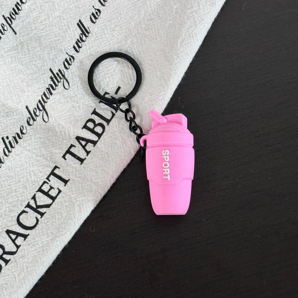 Miu Series Mini Barbell & Dumbbell Plate Keychain Bag Charm