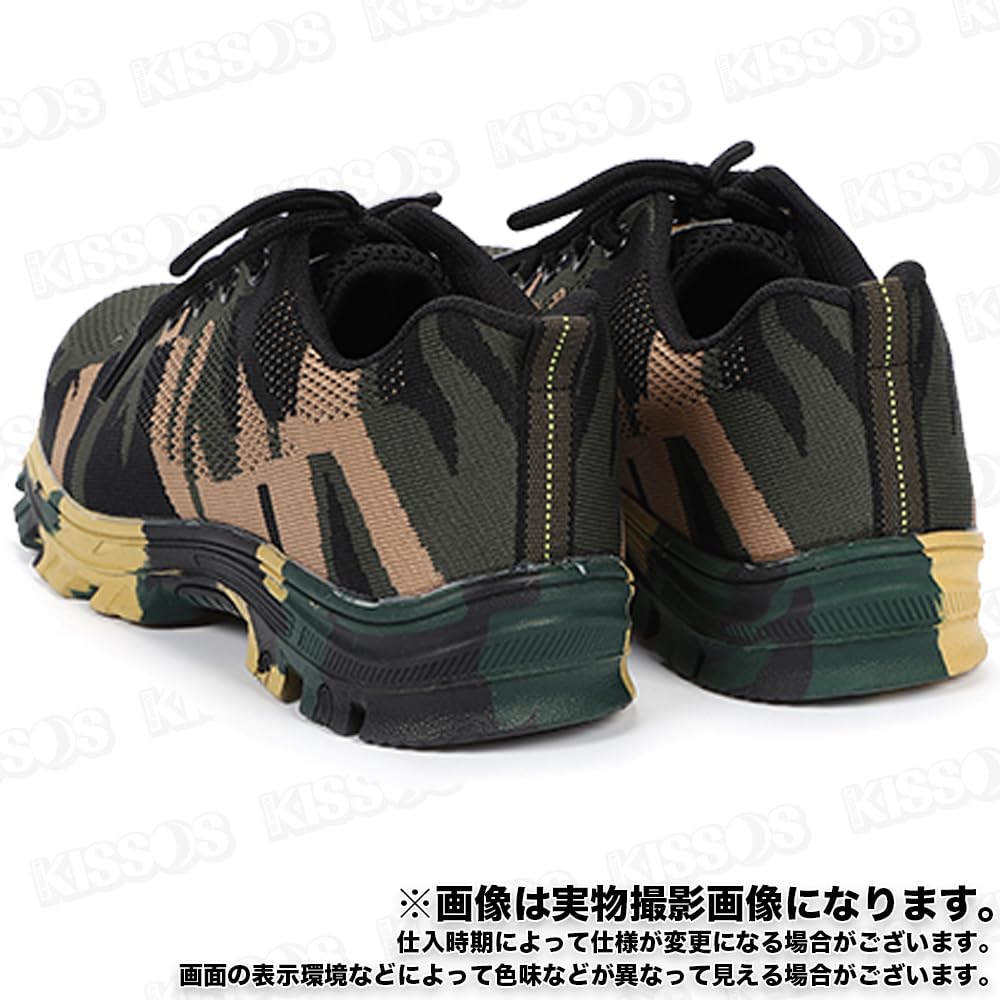 KISSOS Trekking Outdoor Sicherheit Leicht zu Gehen Japanischer Schuh Herrenschuhe, Sneaker, Rutschfest, Wasserdicht, Schuhe, Atmungsaktiv, Bequem, Leicht,