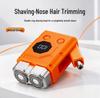 Portable Rechargeable Men's Double-Head Mini Electric Travel Shaver