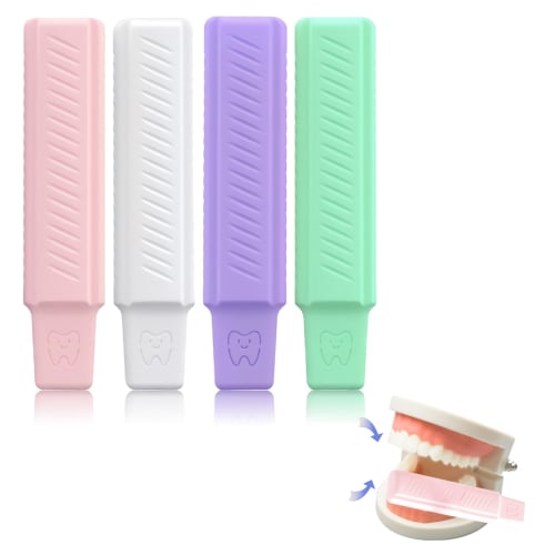 

YFFSFDC Aligner Chewy Invisible Alignment Mouthpiece Retainer, Pack of 4