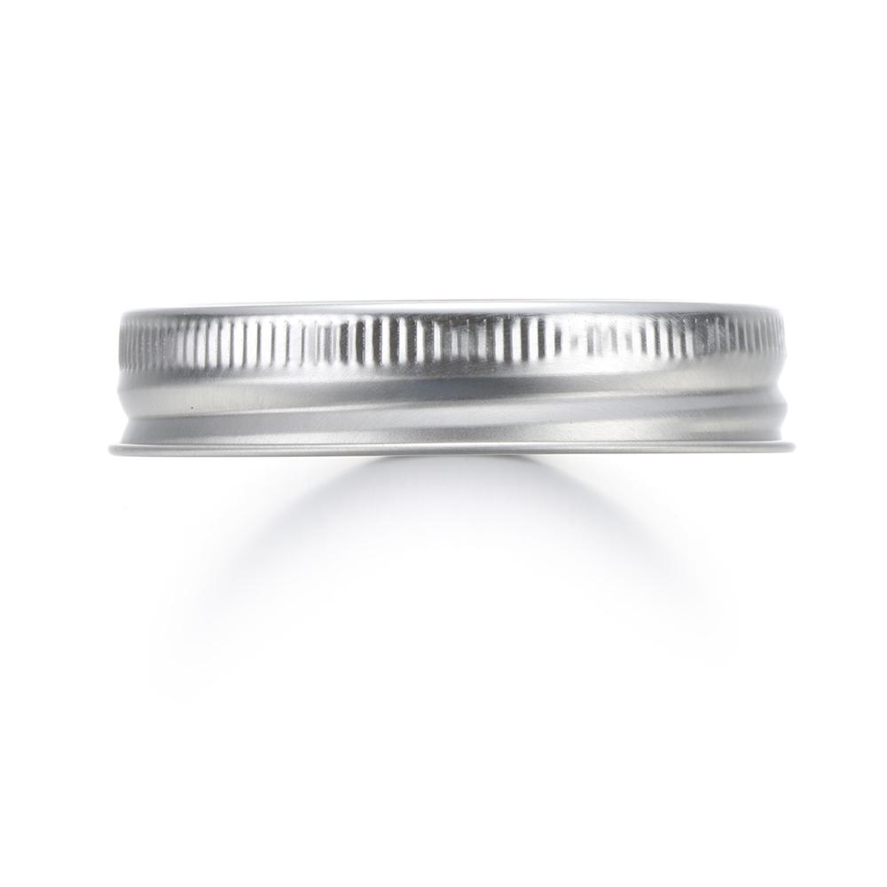 Leak-Proof Tinplate Bottles Lid Wide Mouth Storage Bands Jar Caps Mason Jar Lid Canning Lids